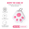 Pet Claw Mini Gps Collar Key Tracker